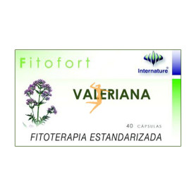 FITOFORT VALERIANA 40 CÁPSULAS INTERNATURE
