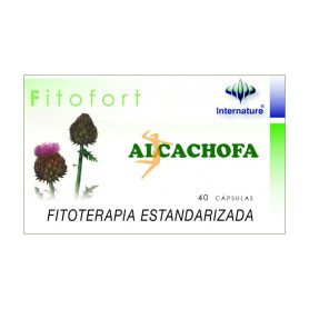 FITOFORT ALCACHOFA 40 CÁPSULAS INTERNATURE