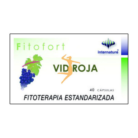 FITOFORT VID ROJA 40 CÁPSULAS INTERNATURE