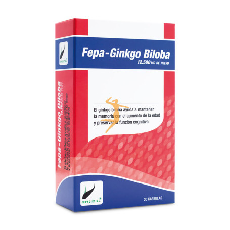 FEPA-GINKGO BILOBA 30 CÁPSULAS FEPADIET