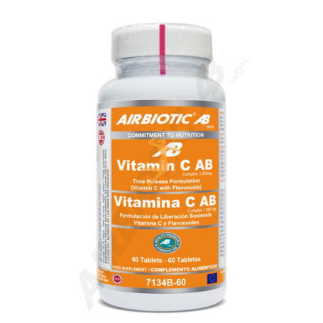 VITAMINA C AB COMPLEX 1.000Mg. 60 TABLETAS AIRBIOTIC