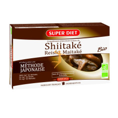 SHIITAKE-MAITAKE-REISHI BIO 20 AMPOLLAS SUPERDIET