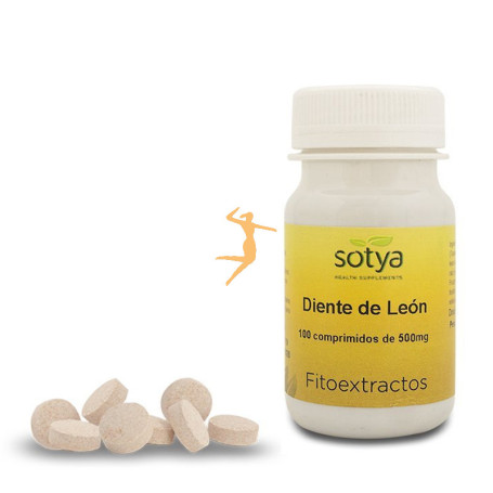 DIENTE DE LEÓN 500Mg. 100 COMPRIMIDOS SOTYA