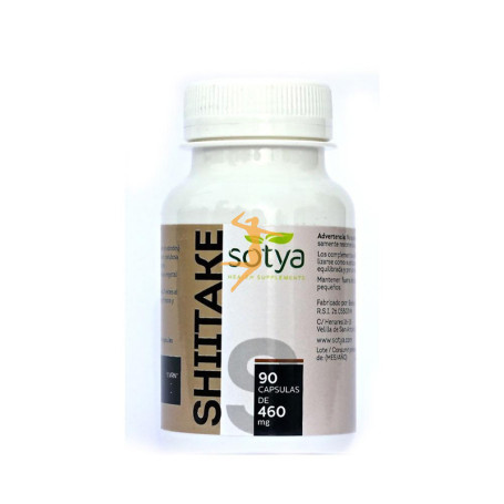 SHIITAKE 90 CÁPSULAS VEGETALES DE 460Mg. SOTYA