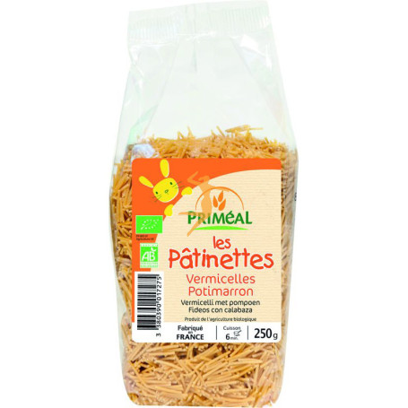 FIDEOS CABELLO DE ÁNGEL CALABAZA 250Gr. PRIMEAL