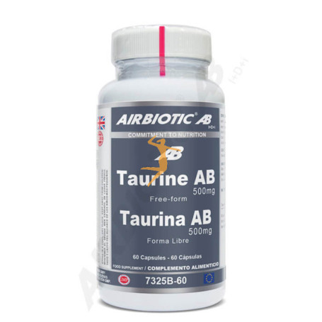 TAURINA AB 500Mg. 60 CÁPSULAS AIRBIOTIC