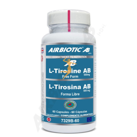 L-TIROSINA AB 500Mg. 60 CÁPSULAS AIRBIOTIC