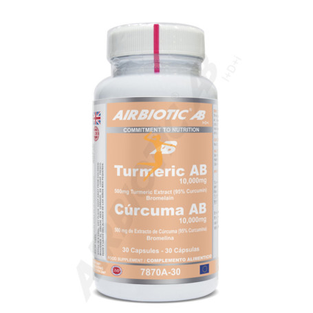 TURMERIC AB 10,000Mg. 30 CÁPSULAS AIRBIOTIC