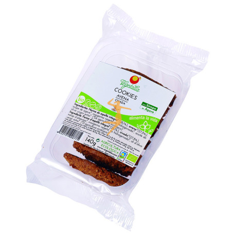 COOKIES DE AVENA CON AGAVE BIO 140Gr. VEGETALIA