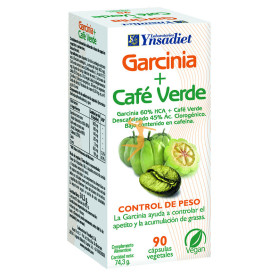 GARCINIA + CAFÉ VERDE 90 CÁPSULAS YNSADIET