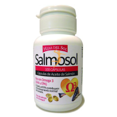 SALMÓN OMEGA 3 500Mg. 100 PERLAS HIJAS DEL SOL