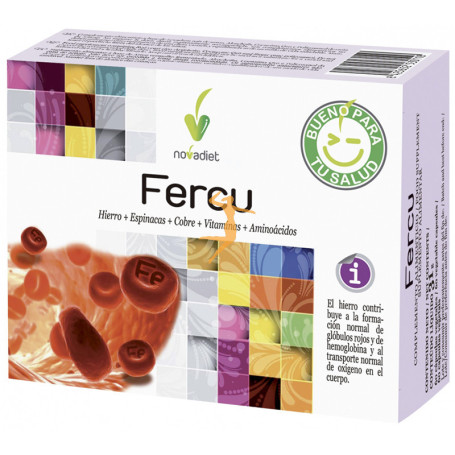 FERCU 60 CÁPSULAS NOVA DIET