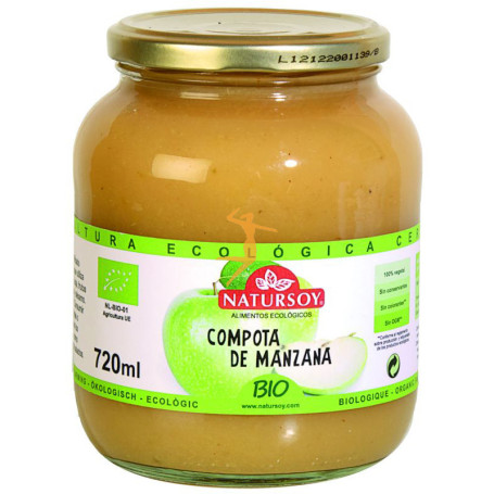 COMPOTA DE MANZANA 700Gr. NATURSOY