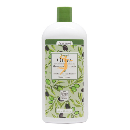 CHAMPÚ ACEITE DE OLIVA BIO 500Ml. DRASANVI