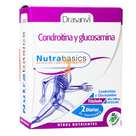 CONDROITINA Y GLUCOSAMINA 48 CÁPSULAS DRASANVI