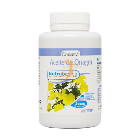 ONAGRA ACEITE 200 PERLAS 500Mg. DRASANVI