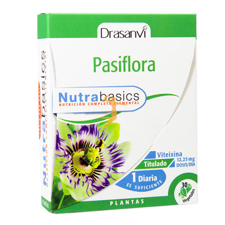 PASIFLORA 30 CÁPSULAS DRASANVI