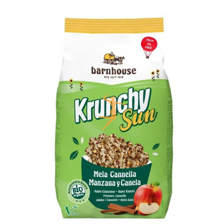 MUESLI KRUNCHY SUN MANZANA CANELA 375Gr. BARNHOUSE