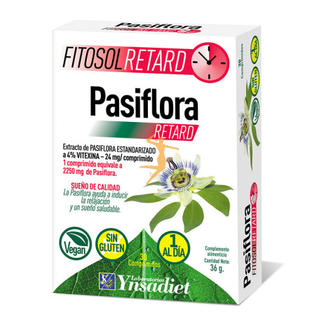 PASIFLORA 30 COMPRIMIDOS YNSADIET