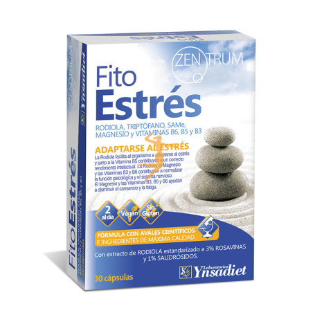 ZENTRUM FITO ESTRÉS 30 CÁPSULAS VEGETALES