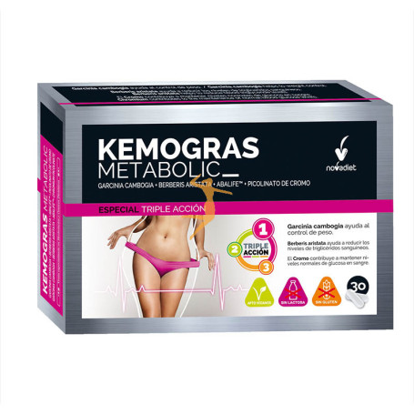 KEMOGRAS METABOLIC 30 CÁPSULAS NOVA DIET