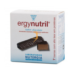 ERGYNUTRIL BARRAS DE CHOCOLATE 7x42Gr. NUTERGIA