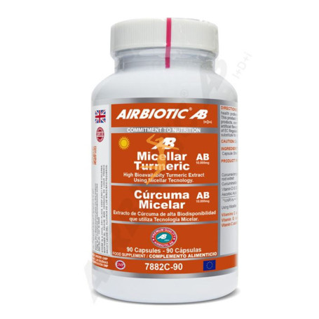 CÚRCUMA MICELAR AB 90 CÁPSULAS AIRBIOTIC