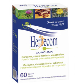 HERBECOM (CURCUMA) 60 CÁPSULAS HERBETOM