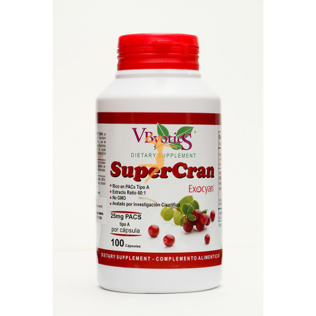 SUPERCRAN-CRANBERRY 100 CÁPSULAS VBYOTICS