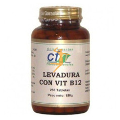 LEVADURA CON VITAMINA B12 250 COMPRIMIDOS CFN