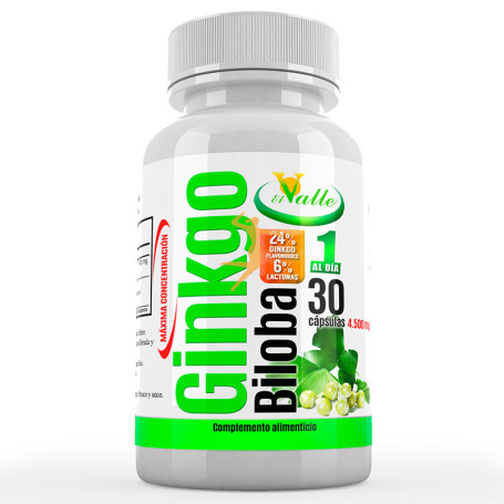 GINKGO BILOBA 30 CÁPSULAS EL VALLE