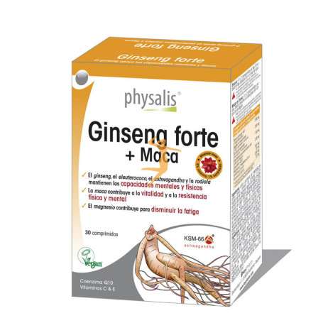 GINSENG FORTE 30 COMPRIMIDOS PHYSALIS