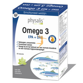 OMEGA 3 EPA+DHA 60 CAPSULAS PHYSALIS