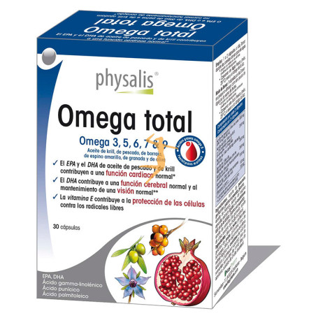 OMEGA TOTAL 30 CÁPSULAS PHYSALIS