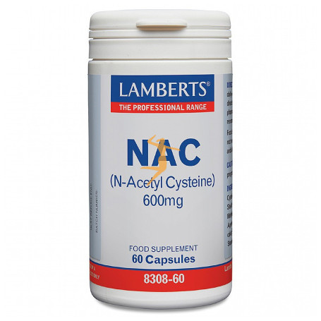 NAC (N.ACETIL CISTEINA 600Mg.) 60 COMPRIMIDOS LAMBERTS