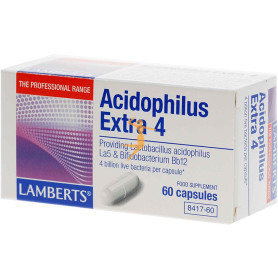 ACIDOPHILUS EXTRA 4 30 CÁPSULAS LAMBERTS