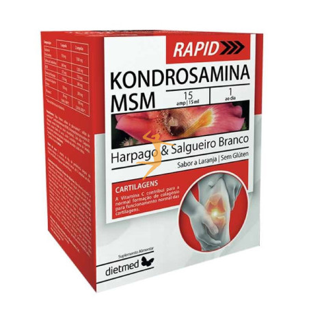 KONDROSAMINA RAPID 15 AMPOLLAS DIETMED