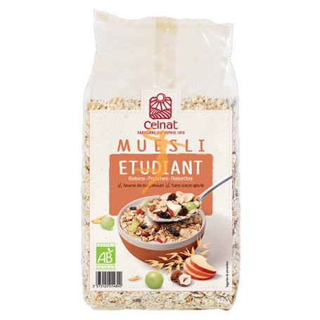 MUESLI ESTUDIANTE S/A 500Gr. CELNAT