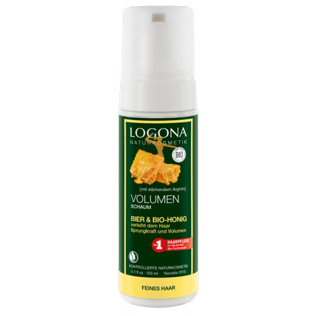 ESPUMA VOLUMEN MIEL Y CERVEZA 150Ml. LOGONA