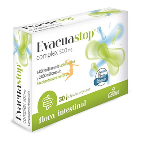 EVACUASTOP 500Mg. 30 CÁPSULAS NATURE ESSENTIAL