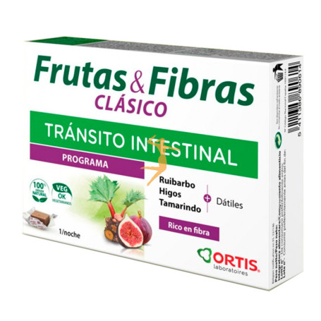 FRUTAS Y FIBRAS CLÁSICO 12 CUBOS ORTIS