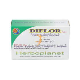 DIFLOR PLUS 11,04 g, 24 cápsulas HERBOPLANET
