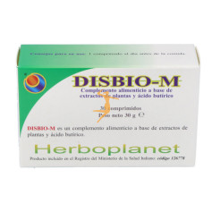 DISBIO-M 30 g, 30 comprimidos HERBOPLANET