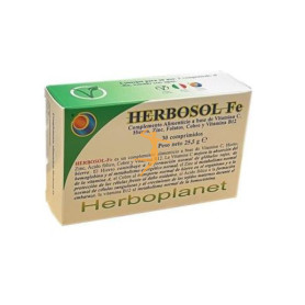 HERBOSOL Fe 25,5 g, 30 comprimidos blister HERBOPLANET