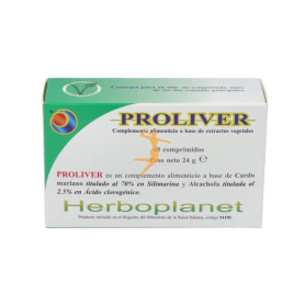PROLIVER 24 g, 40 comprimidos HERBOPLANET