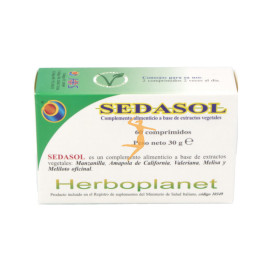 SEDASOL 36 g, 60 comprimidos HERBOPLANET