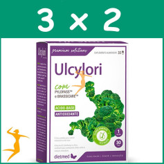 Pack 3x2 ULCYLORI CON BRASSICARE 30 CÁPSULAS DIETMED