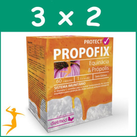 Pack 3x2 PROPOFIX PREVENT 60 CÁPSULAS DIETMED