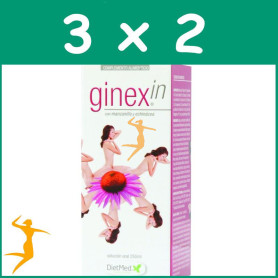 Pack 3x2 GINEXIN SOLUCION ORAL 250Ml. DIETMED