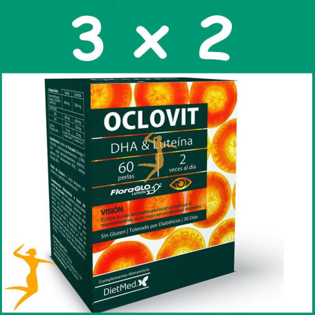 Pack 3x2 OCLOVIT 60 CÁPSULAS DIETMED